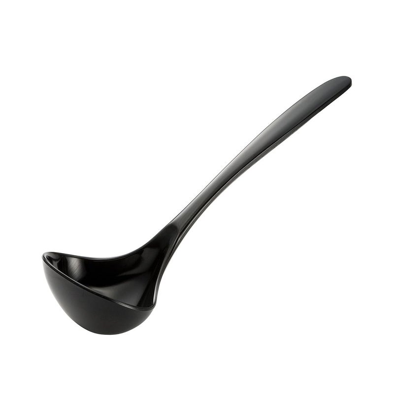 Gourmac Black Melamine Mini Soup Ladle 7.5" (3565BK)